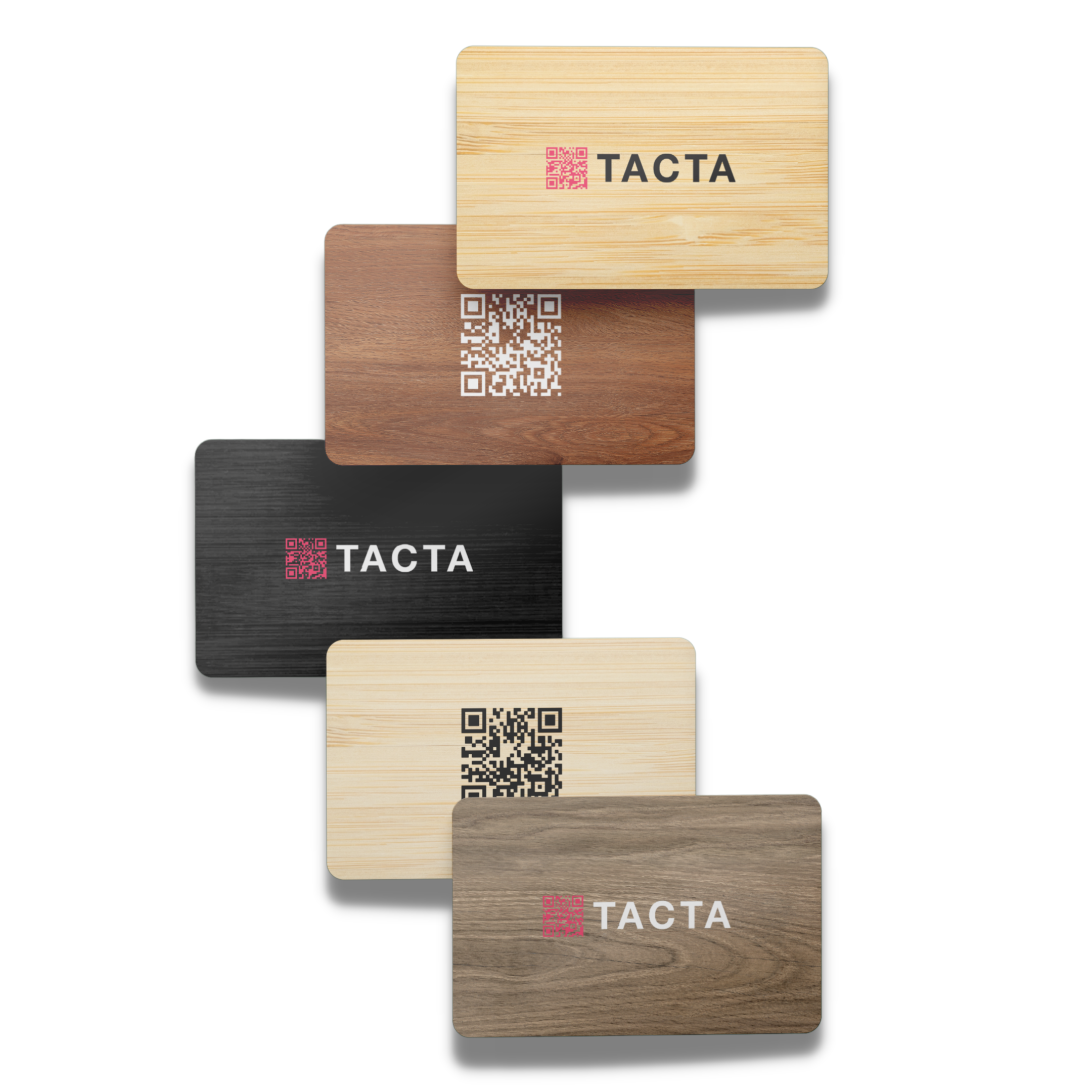 tacta bamboo business cards